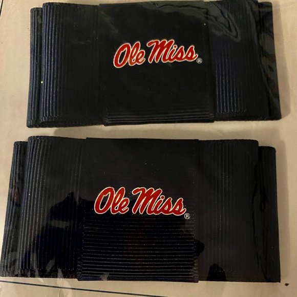 Lillybee U Shoe Clips Ole Miss Removable Football Rebels Tailgating Clothes - Picture 2 of 4